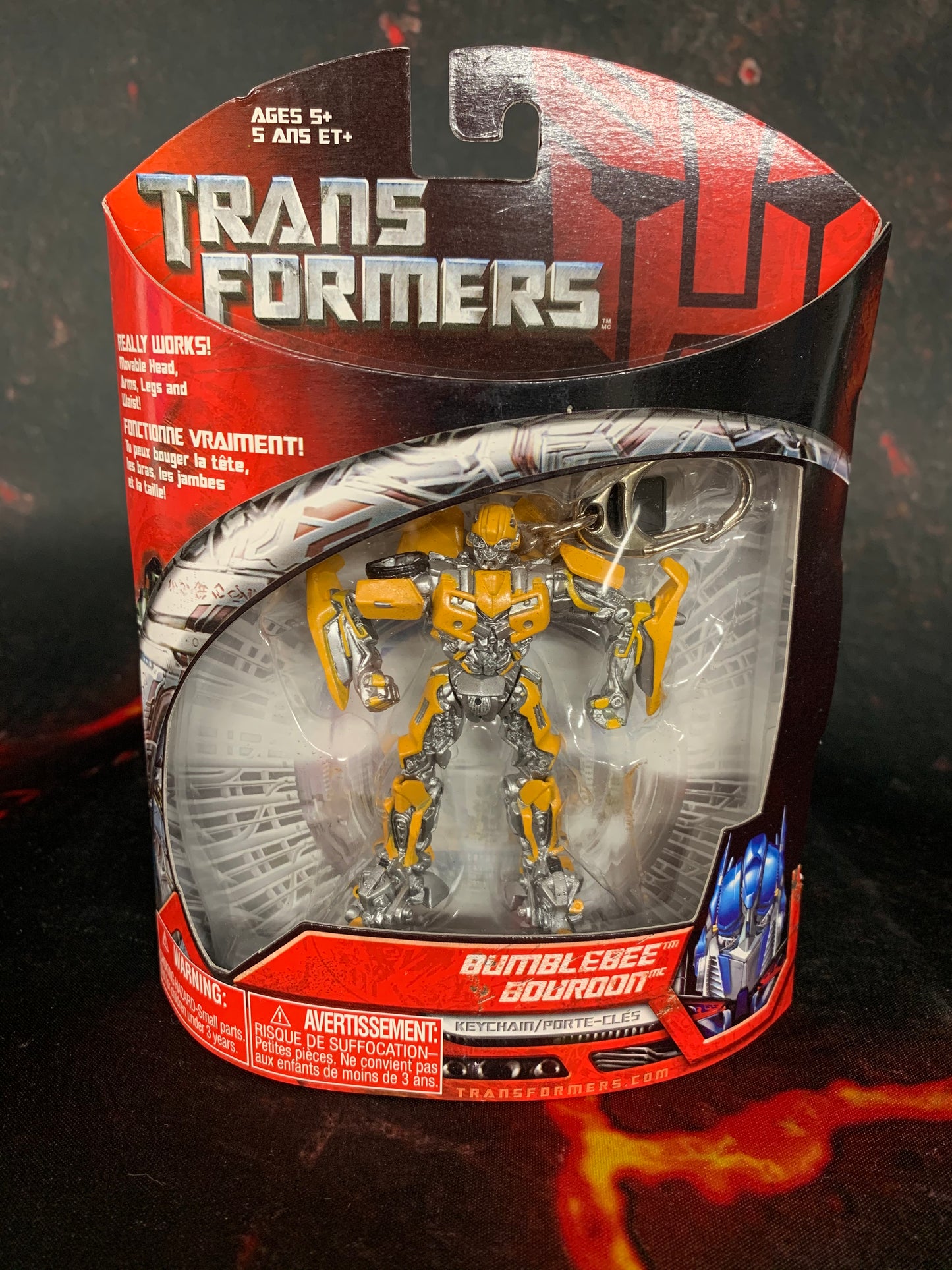 Tranformers Bumblebee Keychain - Keychain - The Hooded Goblin