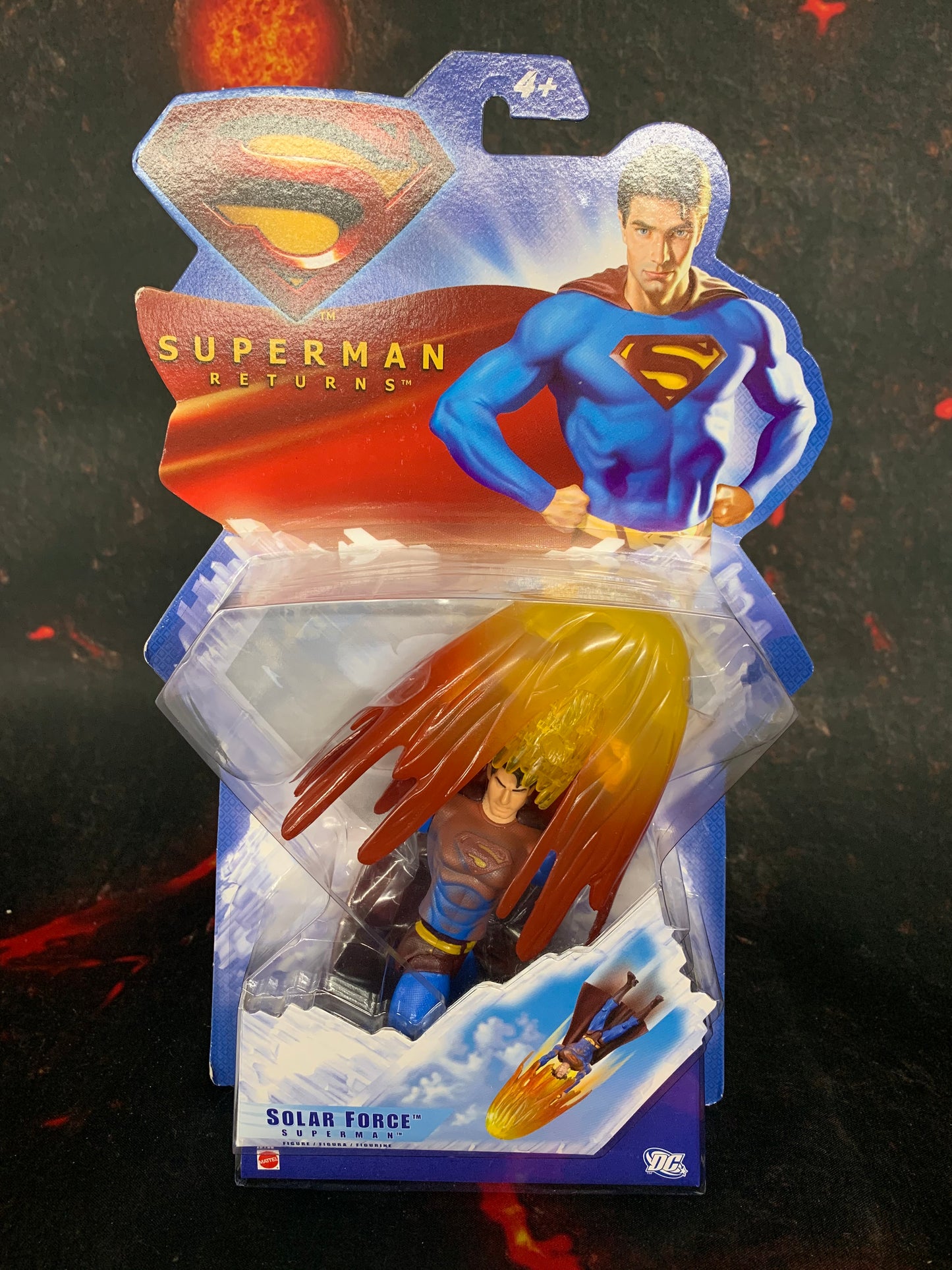 Superman Returns Solar Force Superman Action Figure - - The Hooded Goblin