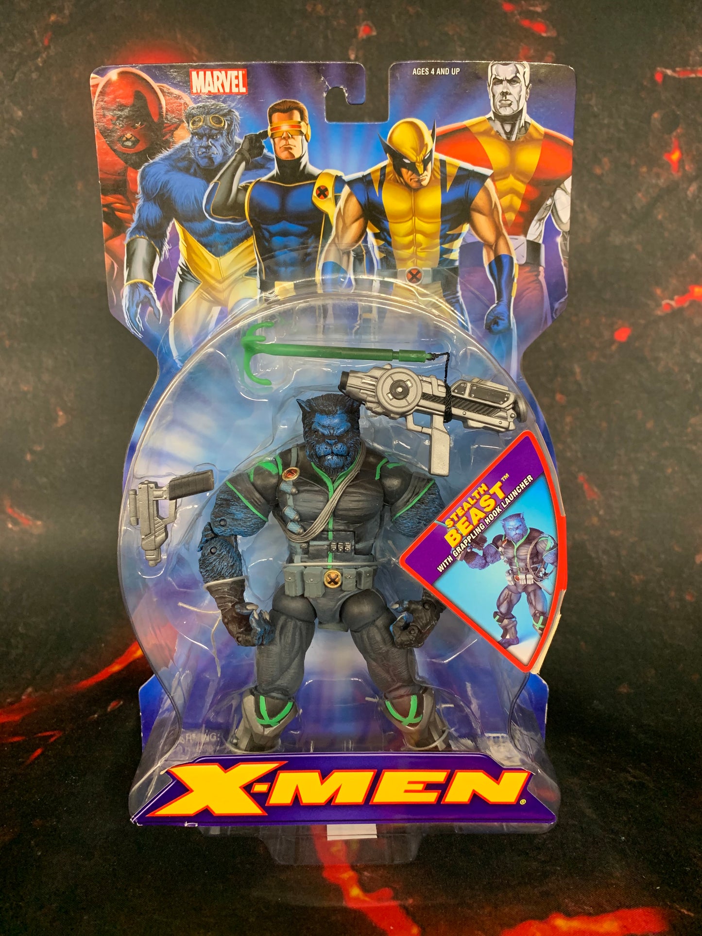 X-Men Action Figure: Stealth Beast - - The Hooded Goblin