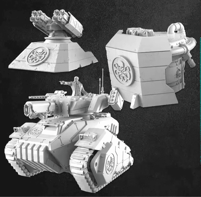 Marvel Crisis Protocol: Hydra Tank Terrain & Ultimate Encounter