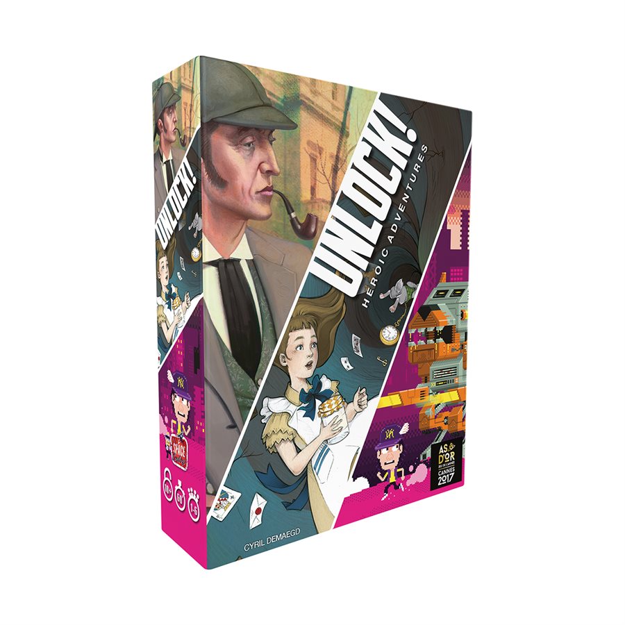 Unlock! - Heroic Adventures - Board Game - The Hooded Goblin