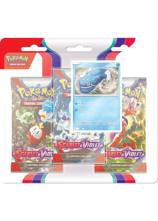 Pokémon TCG: Scarlet & Violet - Base Set - Blister Pack - Three Boosters - Dondozo Promo Card