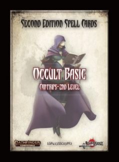 Pathfinder Second Edition Spell Cards - Roleplaying Games - The Hooded Goblin