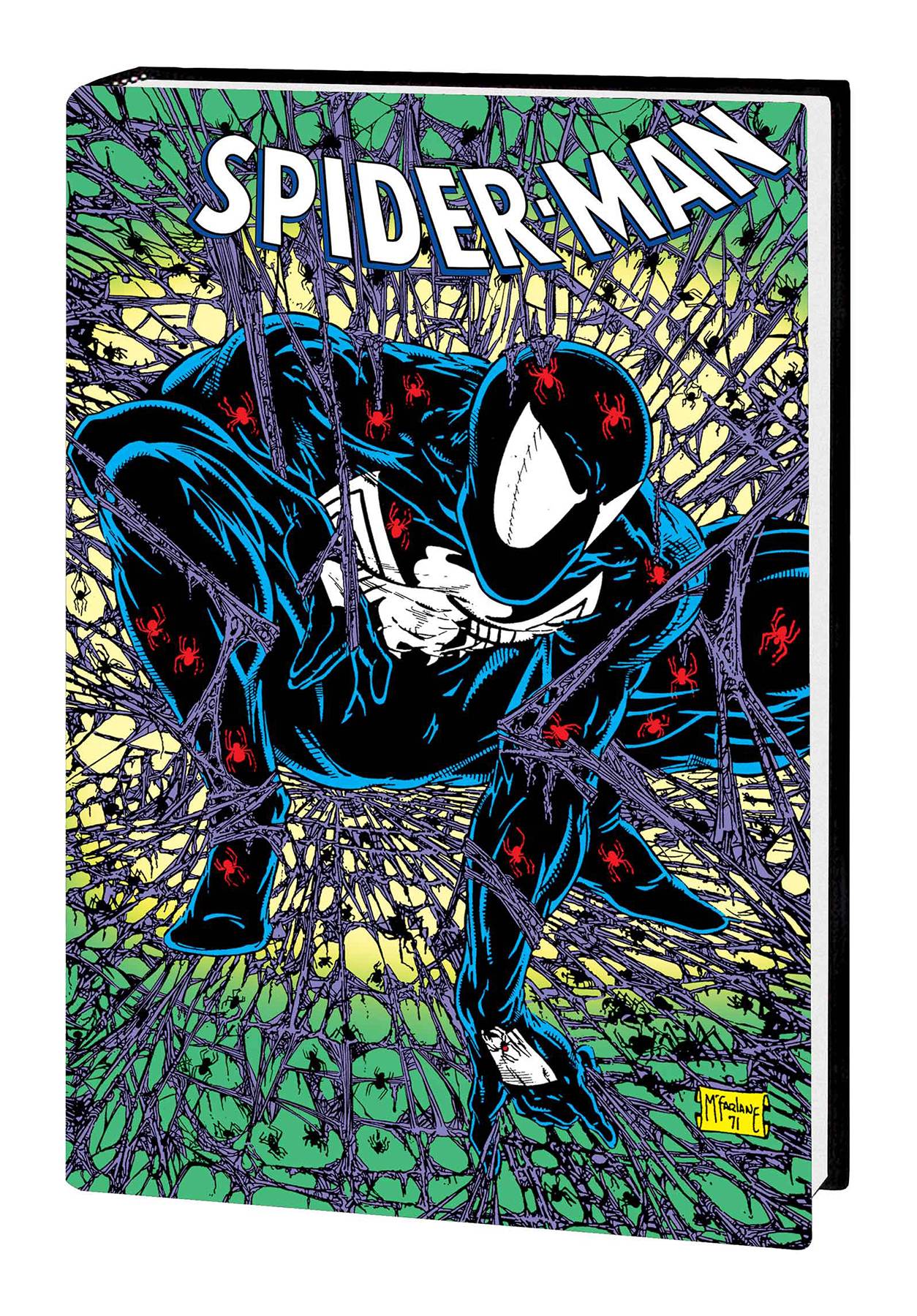 Spider-Man Omnibus by Todd McFarlane: Black Costume Cover (Hardcover)