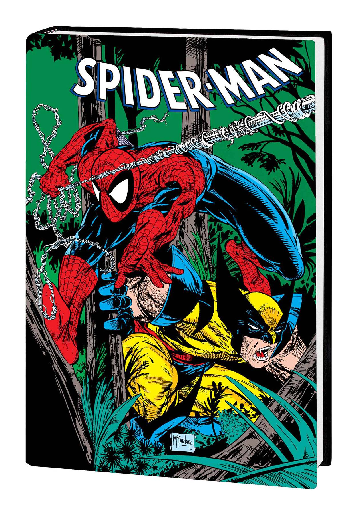 Spider-Man Omnibus by Todd McFarlane: Wolverine Cover (Hardcover)