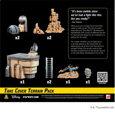 Star Wars: Shatterpoint: Take Cover Terrain Pack