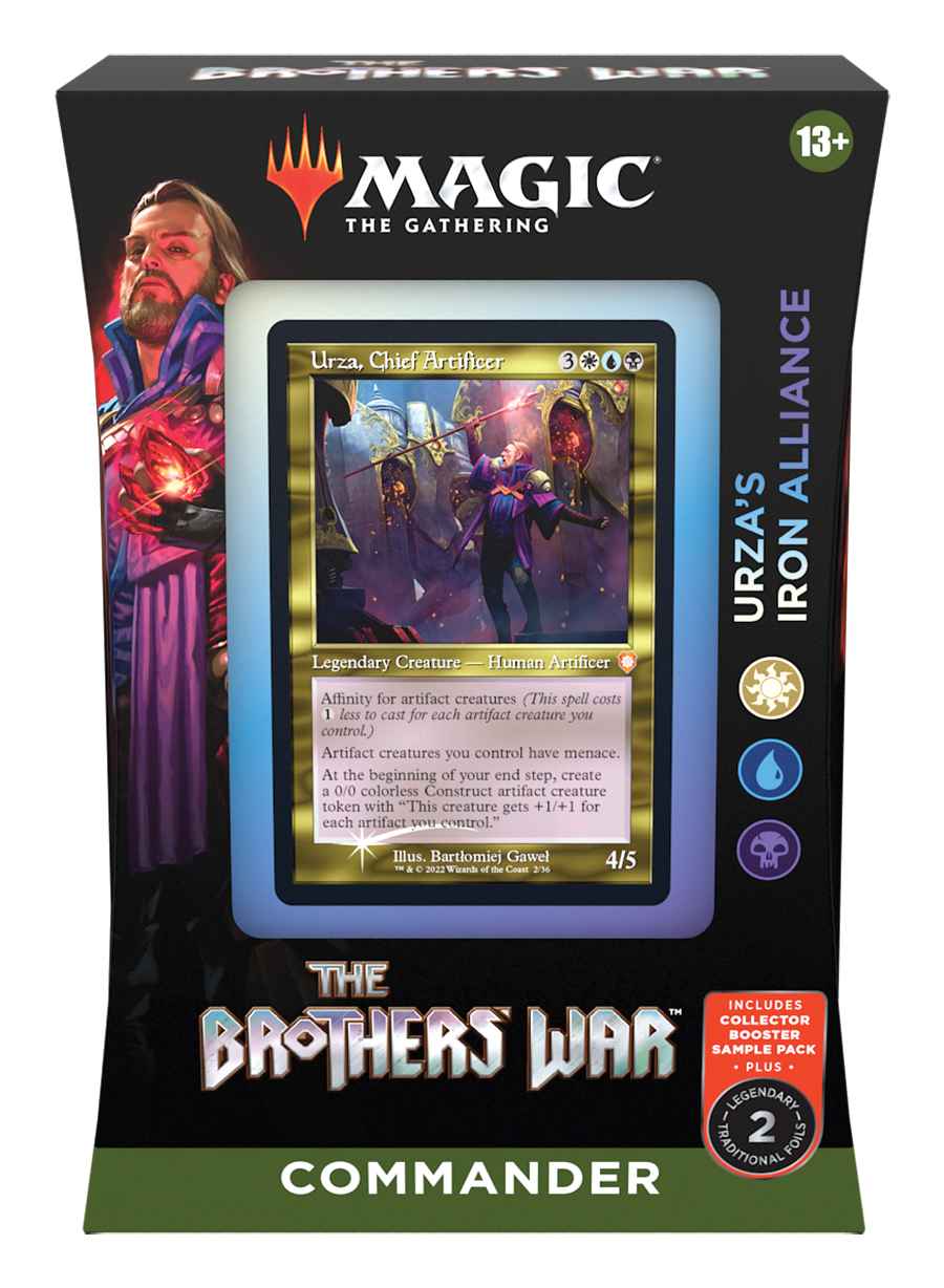 MTG The Brothers War Commander Deck Urza's Alliance