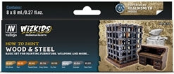 Wizkids Premium Paints: How To Paint- Wood & Steel - Paint - The Hooded Goblin