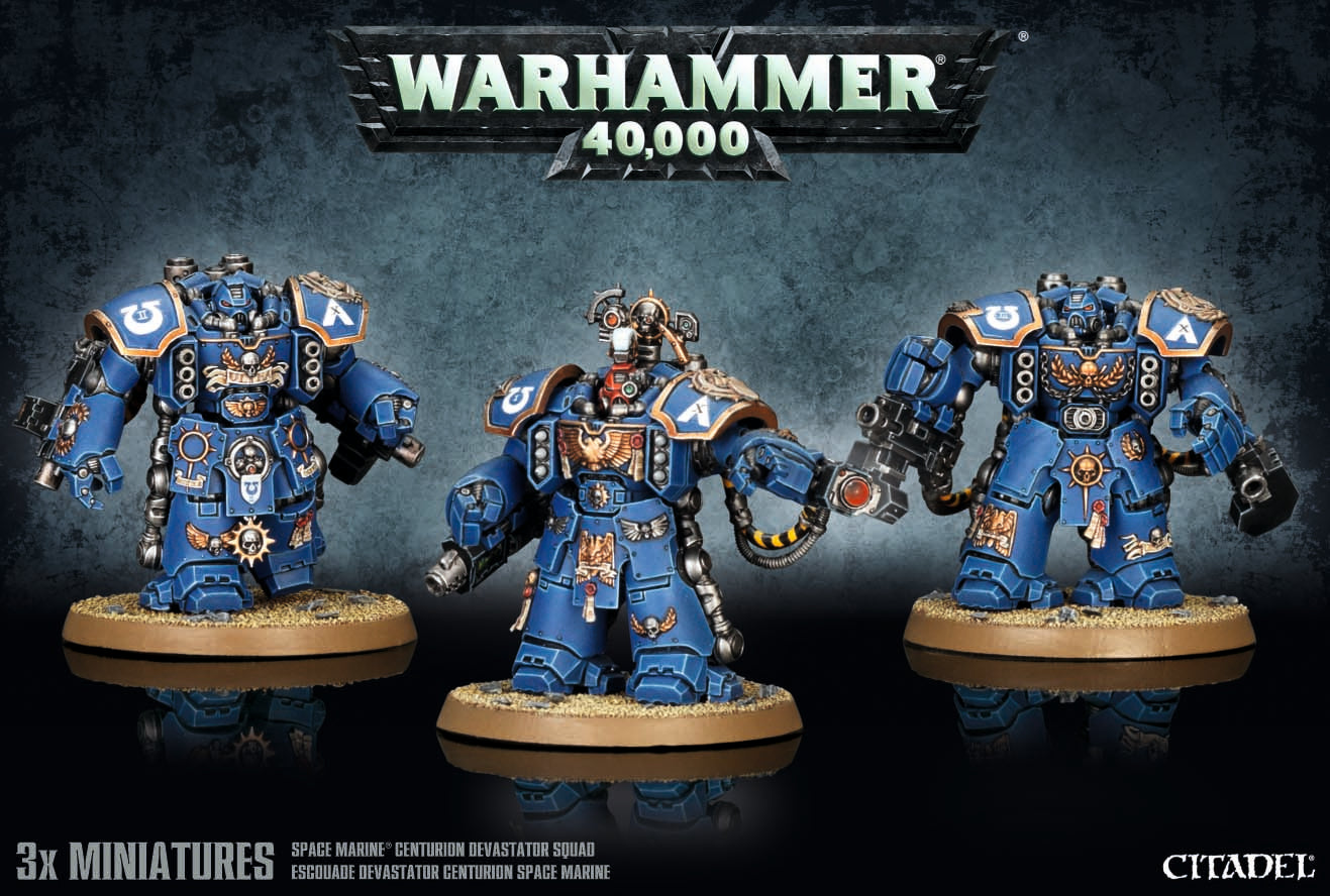 Space Marine Centurions - Warhammer: 40k - The Hooded Goblin