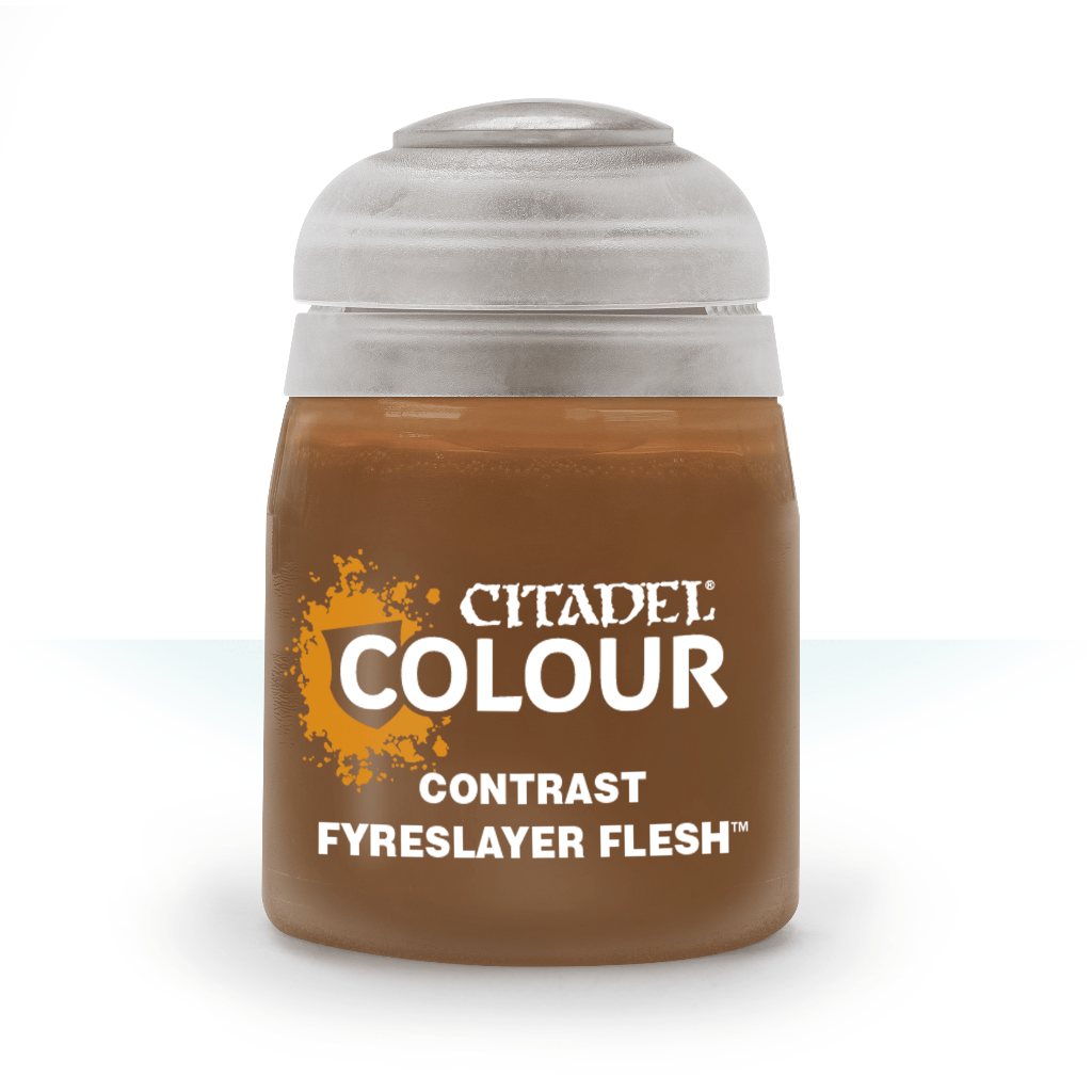 Contrast: Fyreslayer Flesh (18Ml) - Citadel Painting Supplies - The Hooded Goblin