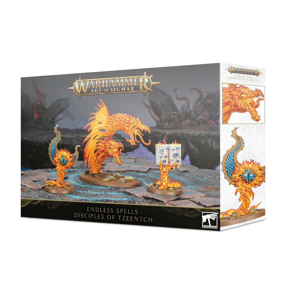 Endless Spells: Disciples Of Tzeentch - Warhammer: Age of Sigmar - The Hooded Goblin