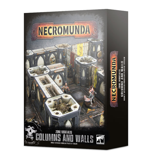 Necromunda: Zone Mortalis Columns & Walls - Necromunda - The Hooded Goblin