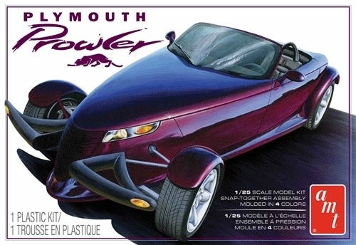 AMT AMT1083 1:25 1997 Plymouth Prowler-SNAP KIT, Multi