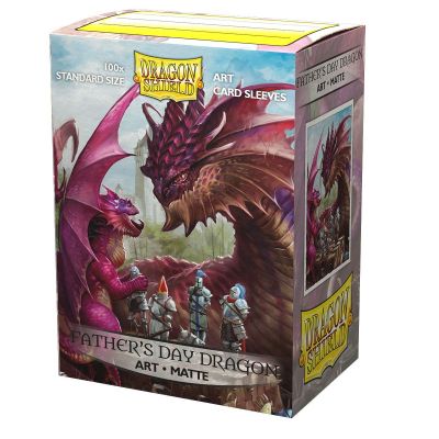 Dragon Shield Fathers Day Dragon'20 Matte Sleeves - Card Supplies - The Hooded Goblin