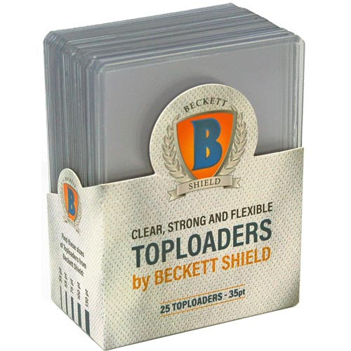 Beckett Shield Toploaders: 35pt (25)