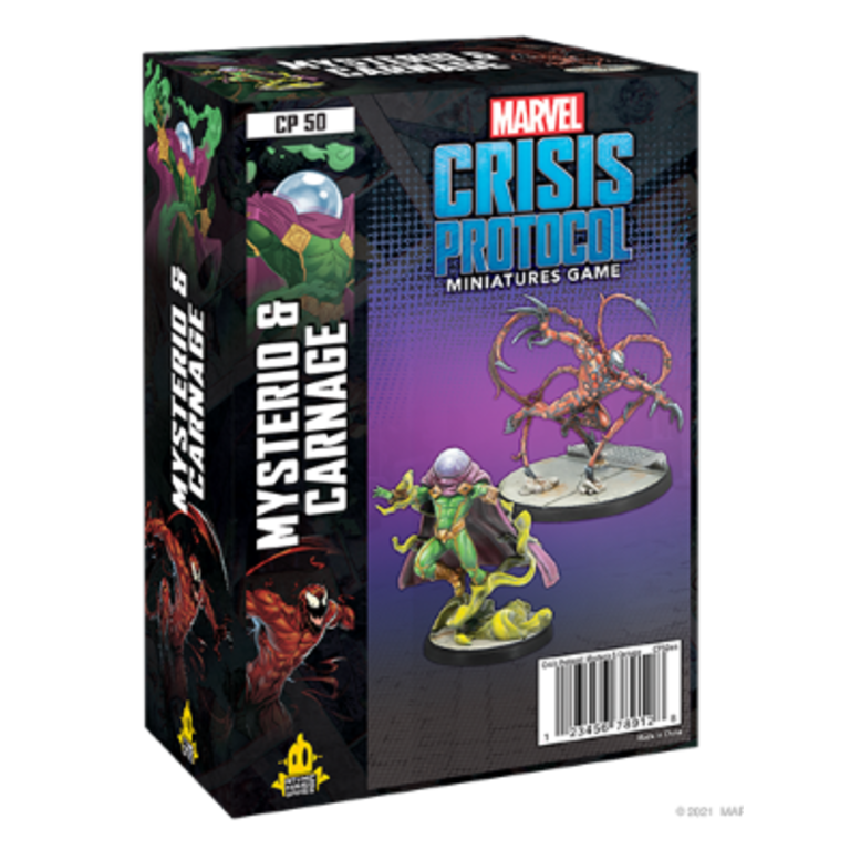 Marvel Crisis Protocol: Mysterio & Carnage Character Pack
