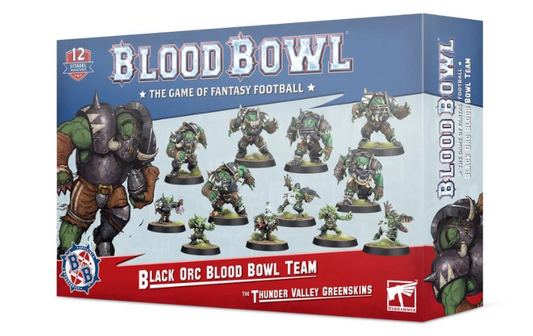 Black Orc Blood Bowl Team: The Thunder Valley Greenskins