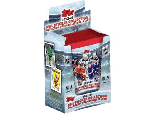2022-23 Topps NHL Hockey Sticker Box
