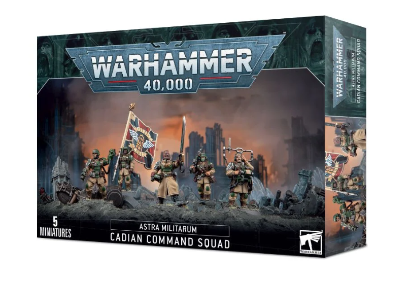 Astra Militarum: Cadian Command Squad