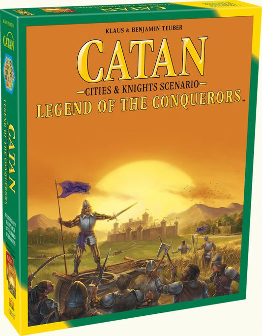 Catan: Cities & Knights Scenario - Legend Of The Conquerors - Board Game - The Hooded Goblin
