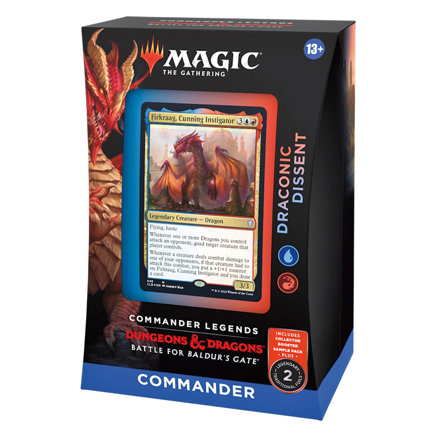 Magic The Gathering: Baldur's Gate: Draconic Dissent Commander Deck