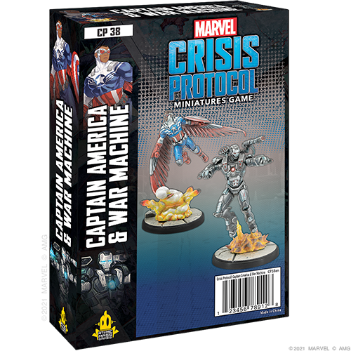 Marvel Crisis Protocol - Captain America and War Machine