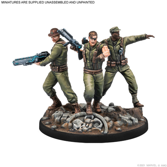 Marvel Crisis Protocol: Nick Fury Sr & the Howling Commandos