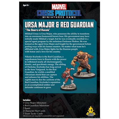Marvel: Crisis Protocol - Ursa Major and Red Guardian Character Pack