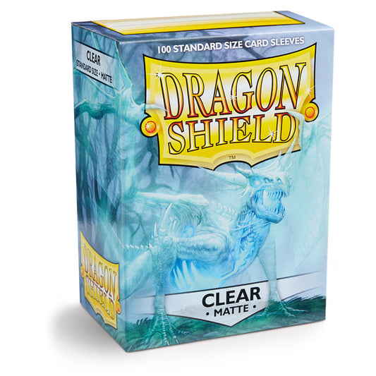 Dragon Shield Sleeves: Matte Clear (100 Ct)