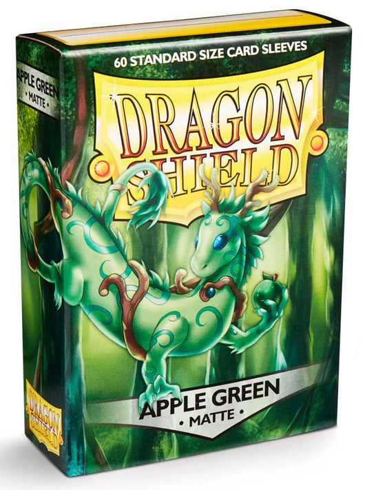 Dragon Shield Sleeves Standard Size: Apple Green Matte