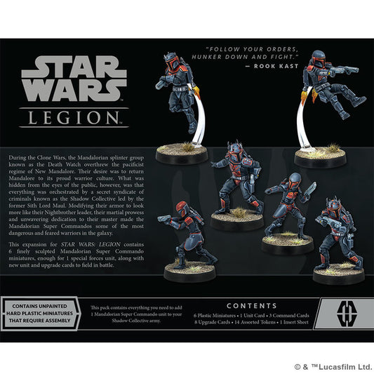 Star Wars: Legion: Mandalorian Super Commandos Unit Expansion