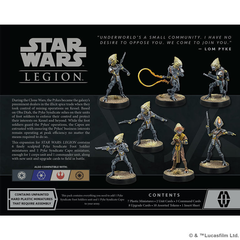 Star Wars: Legion: Pyke Syndicate Foot Soldiers Unit Expansion