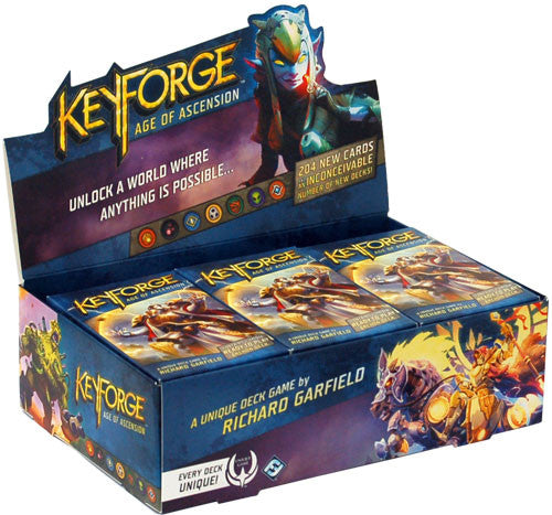 Keyforge: Age Of Ascension - Display - Keyforge - The Hooded Goblin