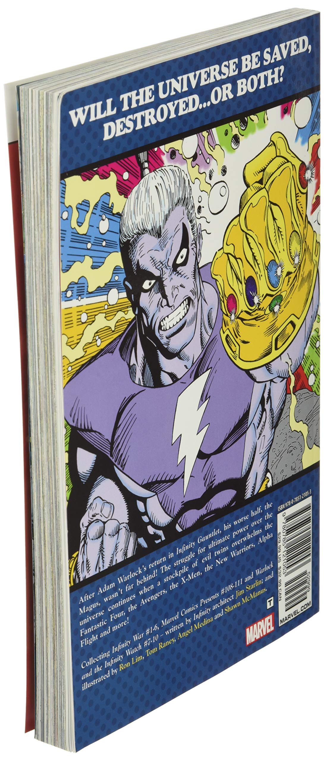 Infinity War Paperback - Graphic Novel - The Hooded Goblin