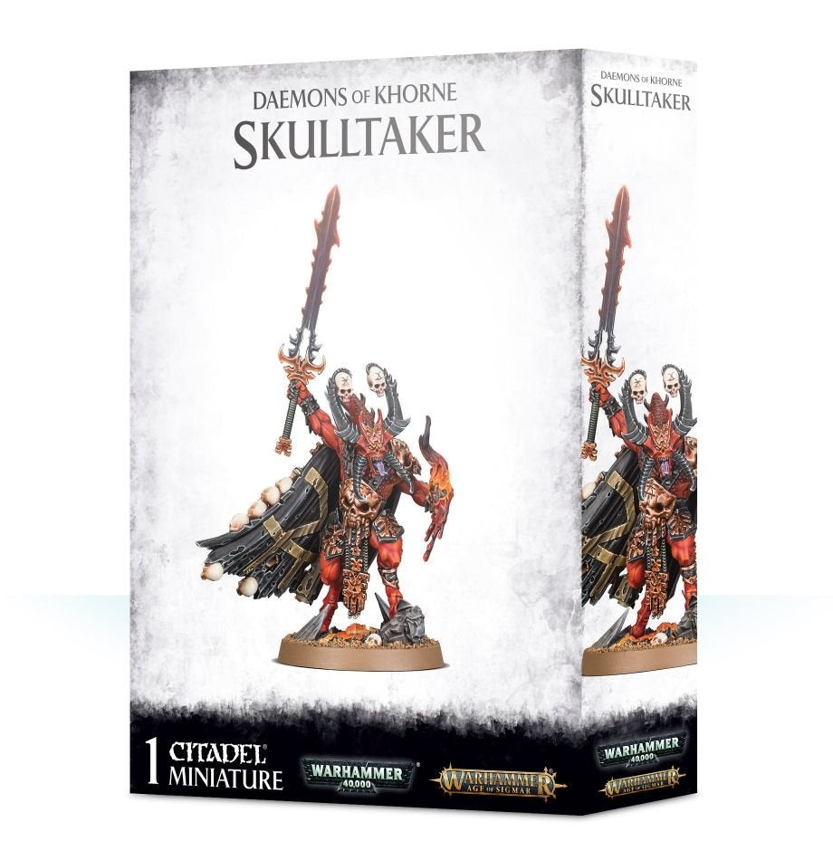 Daemons Of Khorne Skulltaker - Warhammer: Age of Sigmar - The Hooded Goblin
