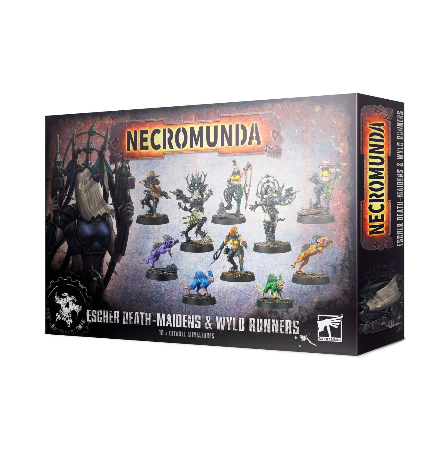 Escher Death-Maidens And Wyld Runners - Necromunda - The Hooded Goblin