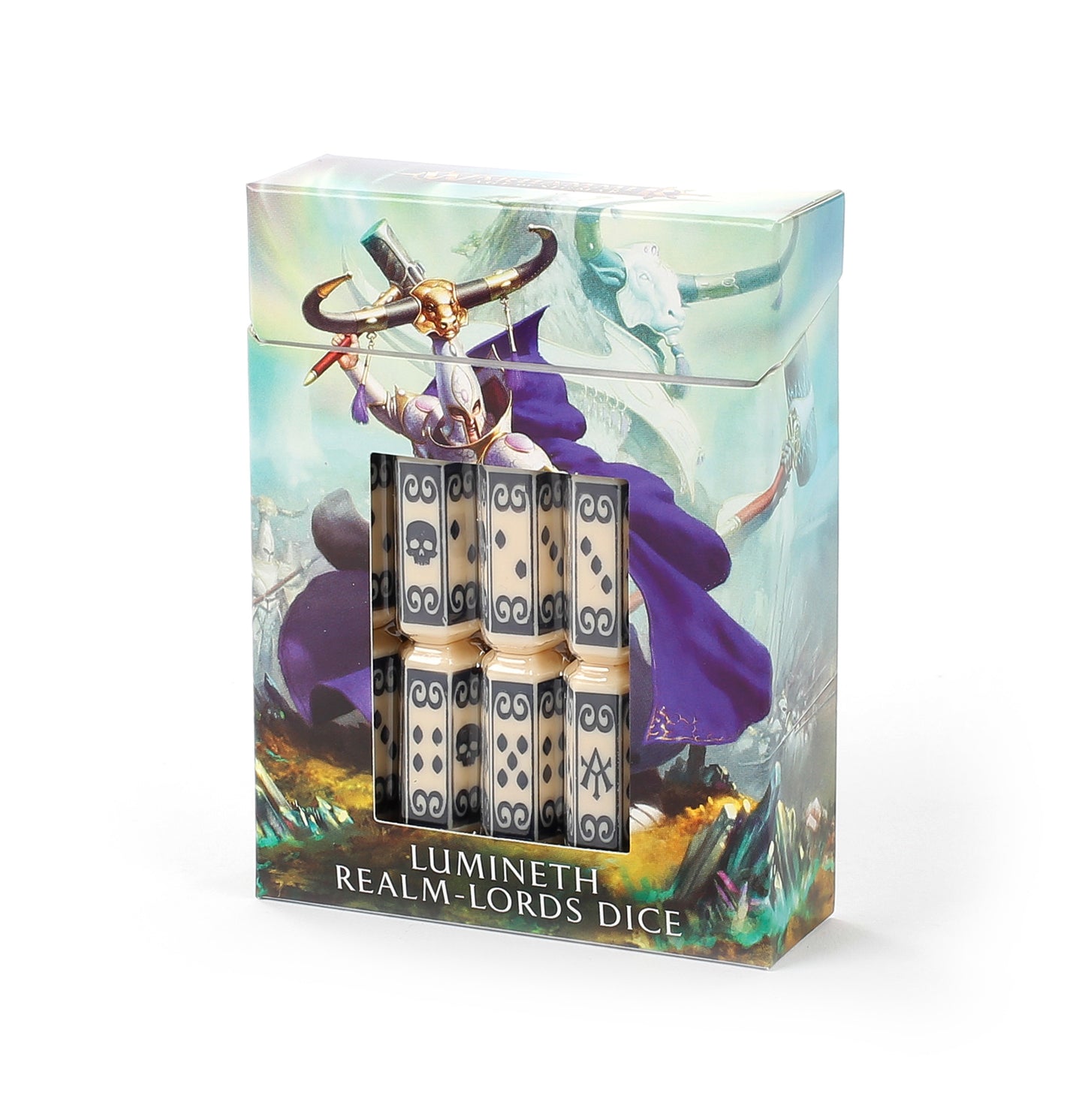 Lumineth Realm-Lords Dice Set - Warhammer: Age of Sigmar - The Hooded Goblin