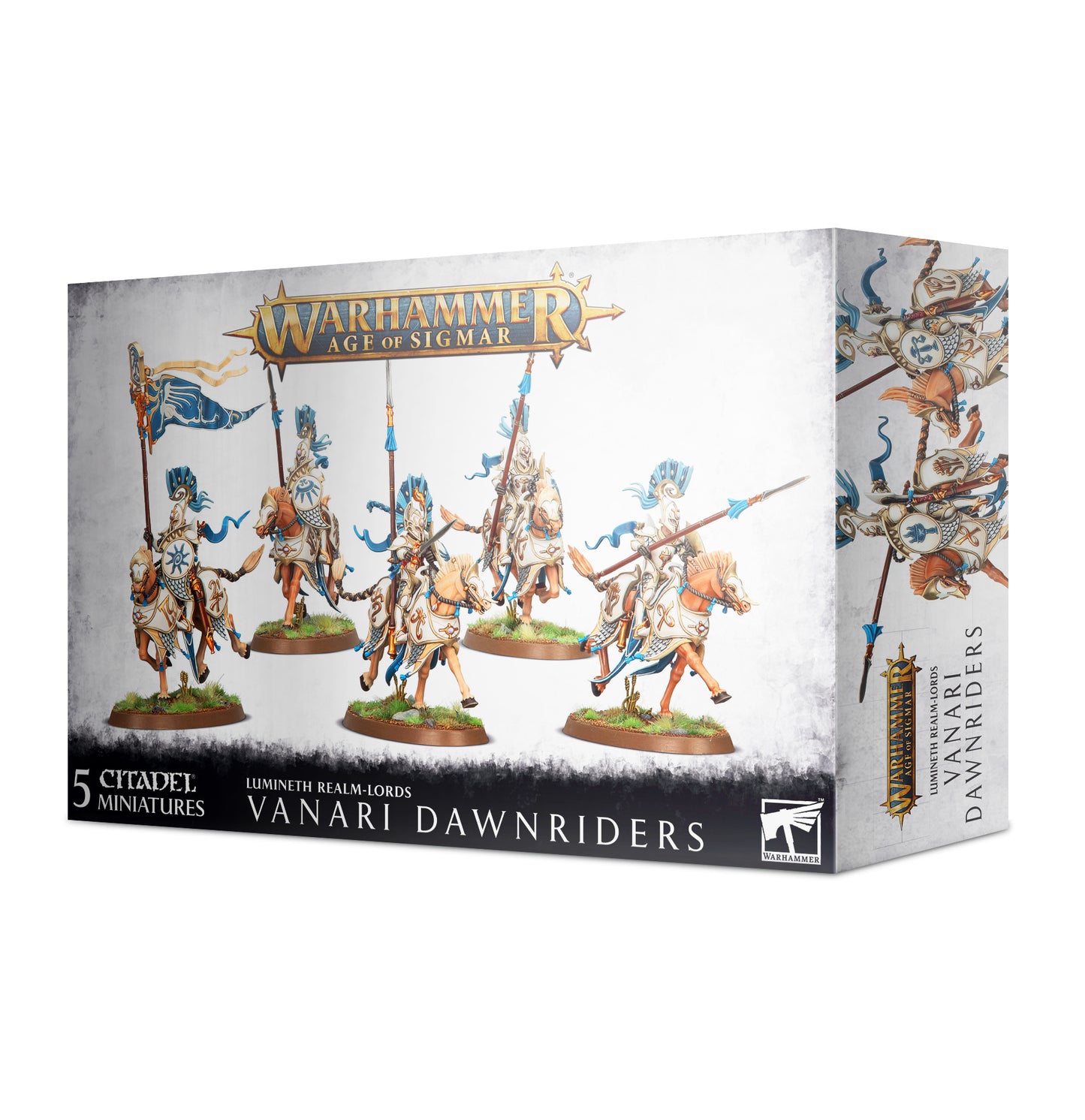Lumineth Realm-Lords Vanari Dawnriders - Warhammer: Age of Sigmar - The Hooded Goblin