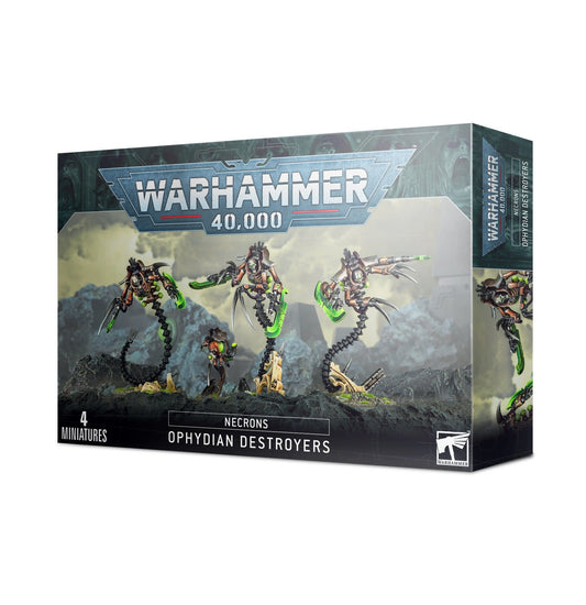 Necrons Ophydian Destroyers - Warhammer: 40k - The Hooded Goblin