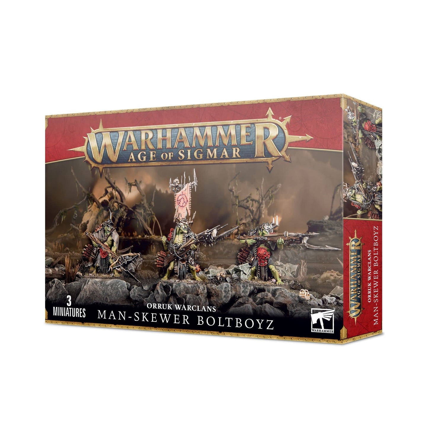 Orruk Warclans Man Skewer Boltboyz