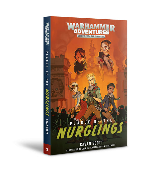 Warharmmer Adventures: Plague of the Nurglings Novel -  - The Hooded Goblin