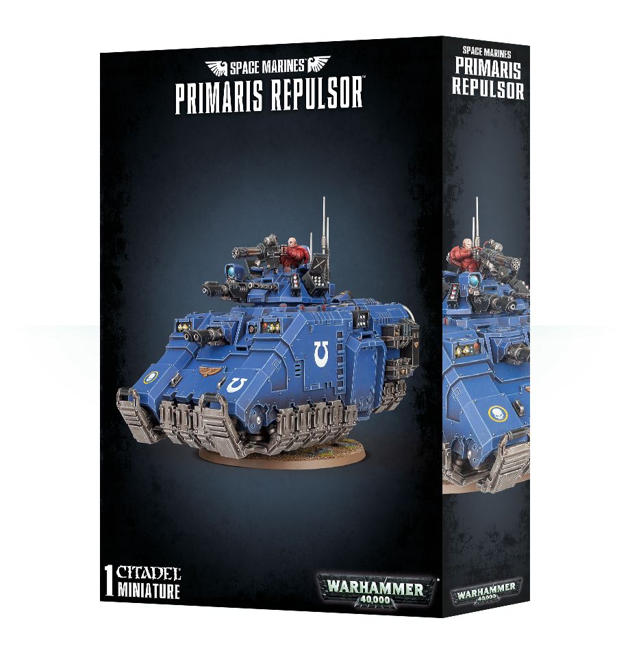 Space Marines Primaris Repulsor - Warhammer: 40k - The Hooded Goblin