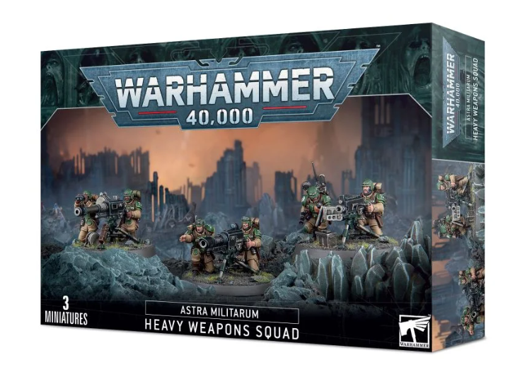 Astra Militarum: Cadian Heavy Weapons Squad