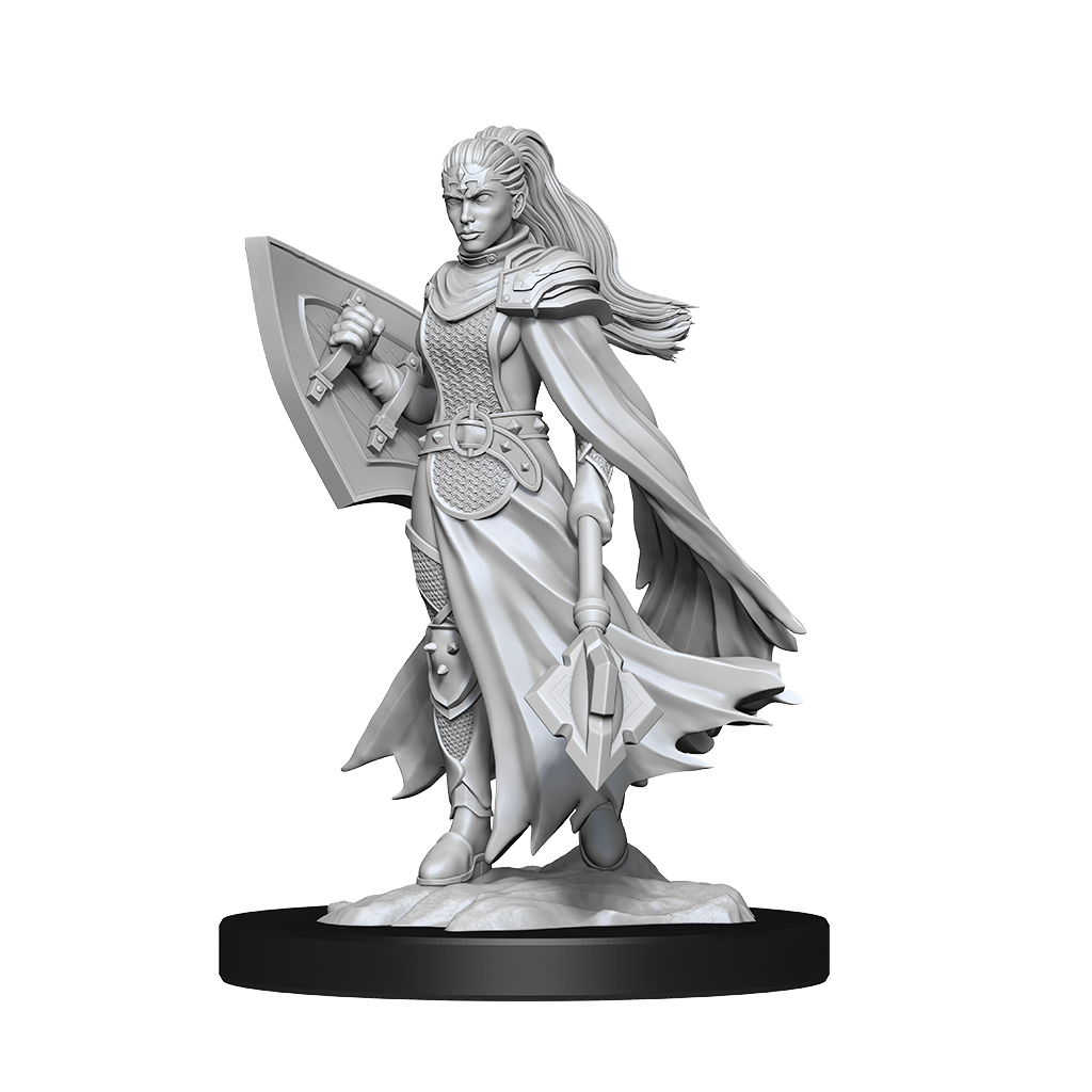 DND Unpainted Minis Wv14 Kalashtar Cleric Female - Roleplaying Games - The Hooded Goblin