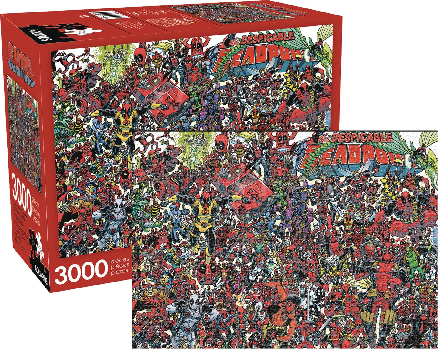 Aquarius Deadpool 3000 Piece Puzzle - - The Hooded Goblin