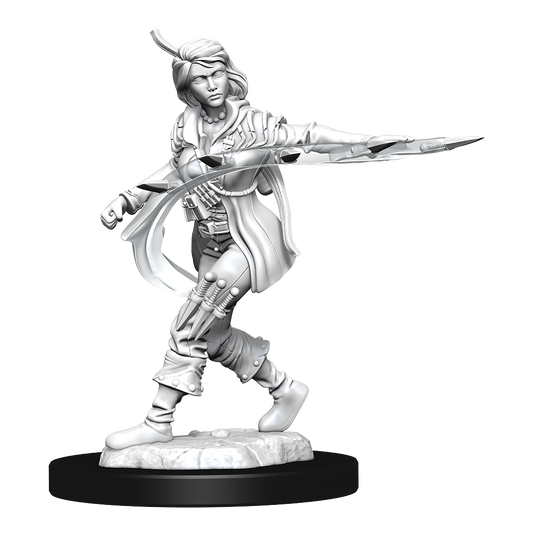 DND Unpainted Minis Wv14 Female Human Rouge - Roleplaying Games - The Hooded Goblin