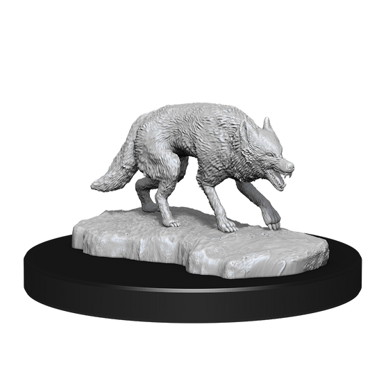 DND Unpainted Minis Wv14 Jackalwere & Jackal - Roleplaying Games - The Hooded Goblin