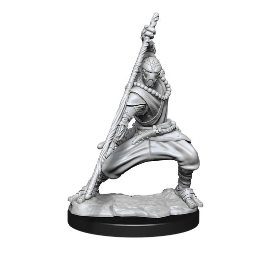 DND Unpainted Minis Wv14 Warforged Monk - Roleplaying Games - The Hooded Goblin