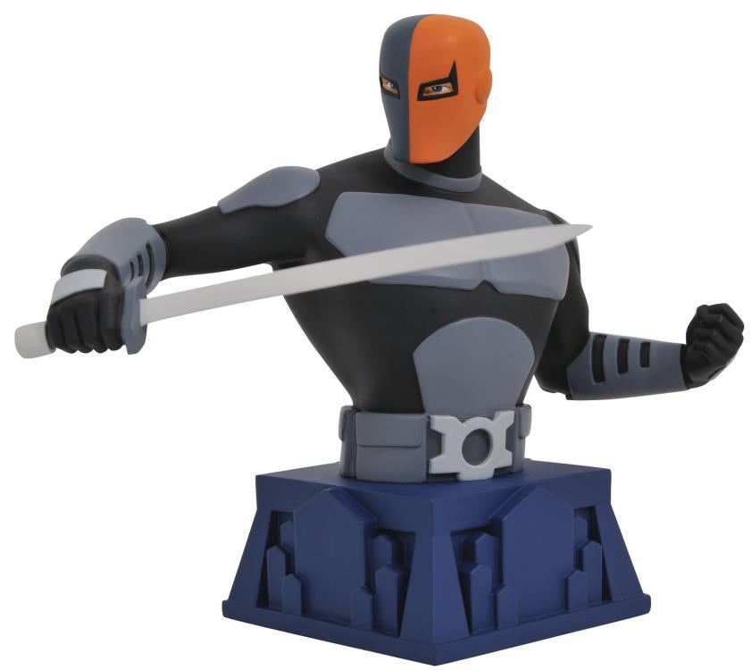 Beware The Batman: Deathstroke Resin Bust - - The Hooded Goblin