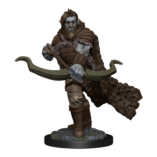 DND Unpainted Minis Wv14 Firbolg Ranger Male - Roleplaying Games - The Hooded Goblin